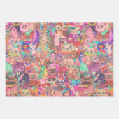  Kitschy Collage Decoupage Papierset Inpakpapier Vel (Voorkant 3)