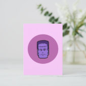 Kitschy Frankenstein Briefkaart (Staand voorkant)