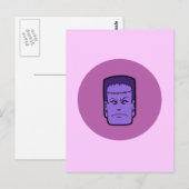 Kitschy Frankenstein Briefkaart (Voorkant / Achterkant)