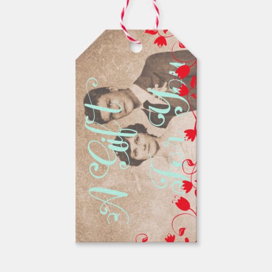 Kitschy Gift Label Sjabloon Cadeaulabel (Voorkant)