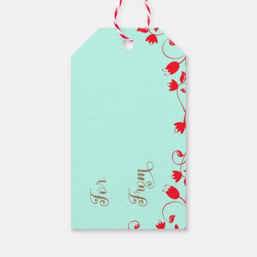 Kitschy Gift Label Sjabloon Cadeaulabel (Achterkant)