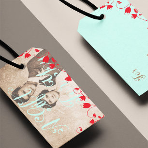 Kitschy Gift Label Sjabloon Cadeaulabel