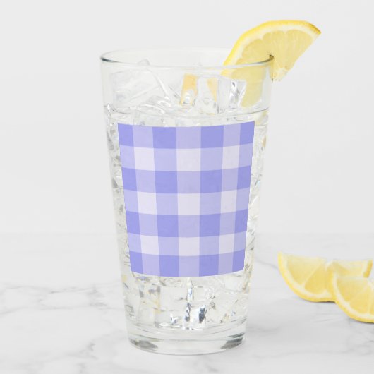Kitschy Gingham Retro Keuken Glas (Achterkant ijs)
