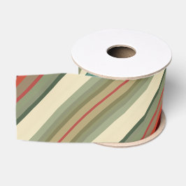 Kitschy Kerstman en ornamenten complementaire stre Grosgrain Lint