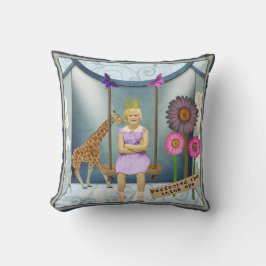 Kitschy  Kind Gewijzigd Kunstcollage Kussen