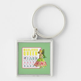 Kitschy Mahjong Queen Sleutelhanger