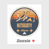 Kitscoty, Alberta Sticker (Vel)