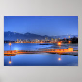 Kitsilano Beach, Vancouver, Canada Poster (Voorkant)