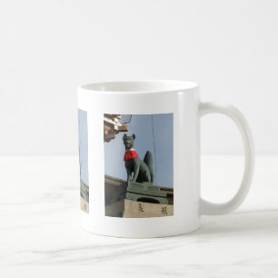 Kitsune キ ツ ネ (Fox) met juweel in de mond Koffiemok