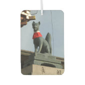 Kitsune キ ツ ネ (Fox) met juweel in de mond Luchtverfrisser (Voorkant)