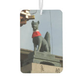 Kitsune キ ツ ネ (Fox) met juweel in de mond Luchtverfrisser (Achterkant)