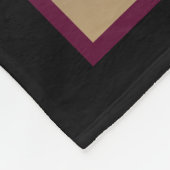 Kitsune and Columbine Flowers Fleece Blanket (Hoek)