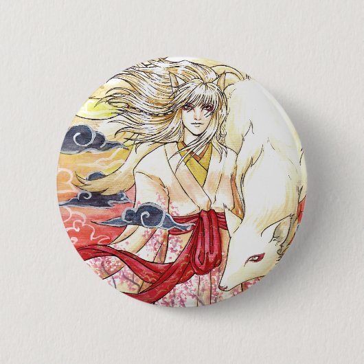Kitsune Button (Voorkant)