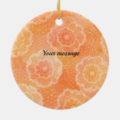 Kitsune Ceramic Ornament | Japanese Nine Tailed Fo (Achterkant)