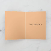 Kitsune Cosplayer Valentine Feestdagen Kaart (Binnen)