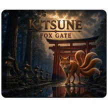 Kitsune Fox Gate Donkere Realisme