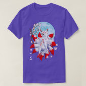 Kitsune Fox Japanese Nine Tailed Fox Magical Creat T-shirt (Design voorkant)