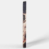 Kitsune Fox Mask Samurai Girl Japans iPhone Hoesje (Rechterkant)