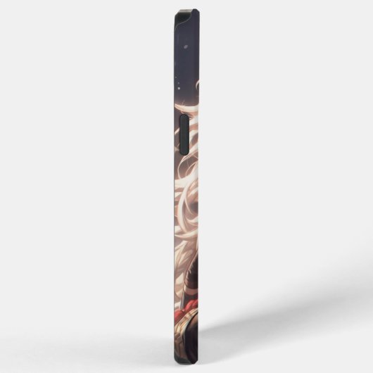 Kitsune Fox Mask Samurai Girl Japans iPhone Hoesje (Rechterkant)