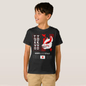 Kitsune Fox Tokio Stad T-shirt (Voorkant volledig)