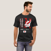 Kitsune Fox Tokio Stad T-shirt (Voorkant volledig)