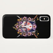 Kitsune Japans fox-masker Case-Mate iPhone Case (Achterkant (horizontaal))