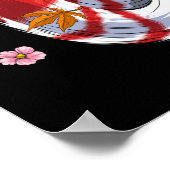 Kitsune Japanse Fox Poster (Hoek)