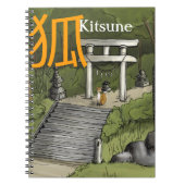 Kitsune - Japanse voogd Notitieboek (Voorkant)