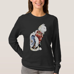 Kitsune Kat Tattoo - pioen foxy Classic T-shirt