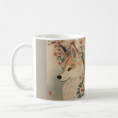 Kitsune & kersenbloesem koffiemok (Links)