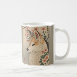 Kitsune & kersenbloesem koffiemok