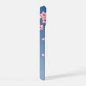 Kitsune Kokeshi Doll - Black Fox Geisha Girl iPhone 15 Case (Rechterkant)