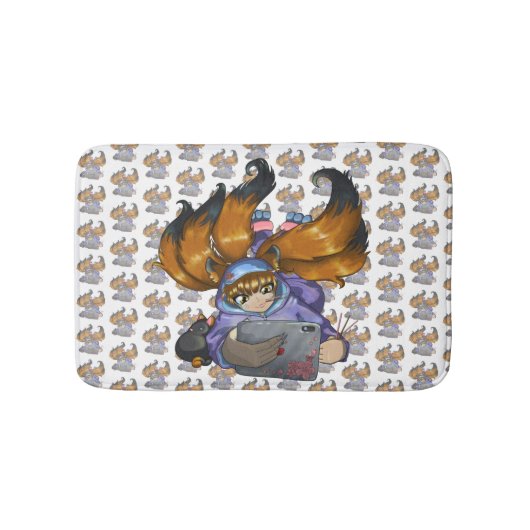 Kitsune Life Badmat (Voorkant)