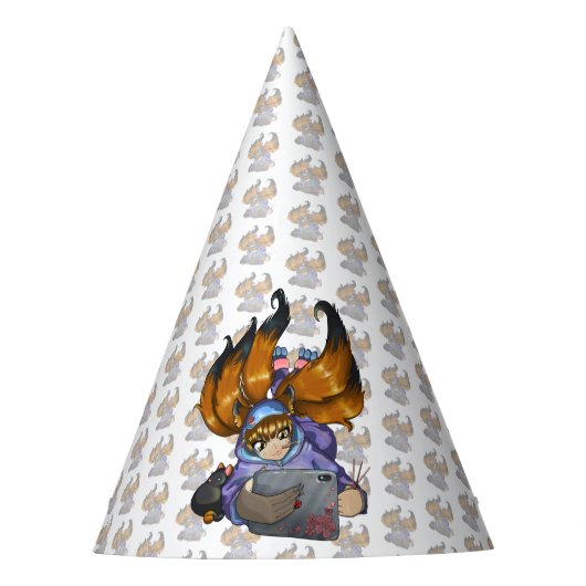 Kitsune Life Feesthoedjes (Voorkant)