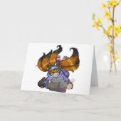 Kitsune Life Kaart (Gele Bloem)