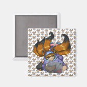 Kitsune Life Magneet (Voorkant / Achterkant)