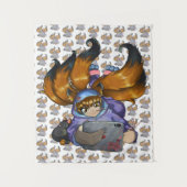 Kitsune Life Wandkleed (Voorkant)