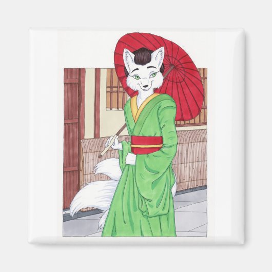 Kitsune Magnet (Voorkant)
