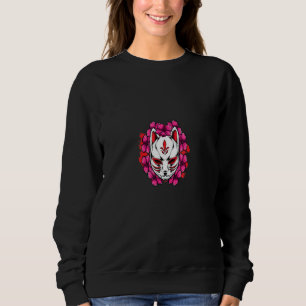 Kitsune Mask Yokai Asian Boy Girl Trui
