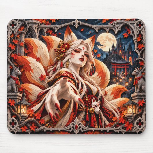 Kitsune, Paper Cut Monster Muismat (Voorkant)