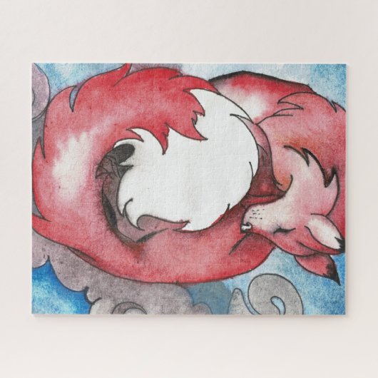 Kitsune Puzzle Legpuzzel (Horizontaal)