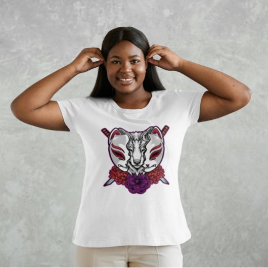 Kitsune Samurai T-shirt