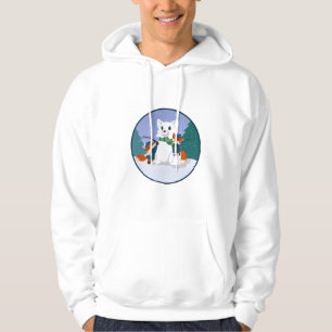 Kitsune Snow Day Hoodies