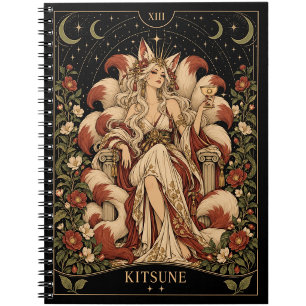 Kitsune, Starlit Tarot Kunst Notitieboek