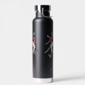 KITSUNE Vossenmasker- Straatkunst Waterfles (Links)