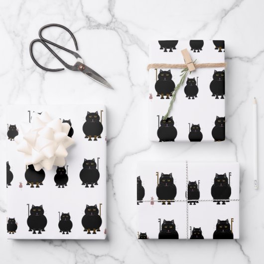 Kitt Katt inpakpapier vellen (Voorkant)