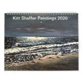 Kitt Shaffer Paintings 2020-kalender Kalender (Hoes)