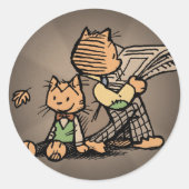 Kitteh en Pip Stickers (Voorkant)