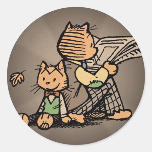 Kitteh en Pip Stickers (Voorkant)