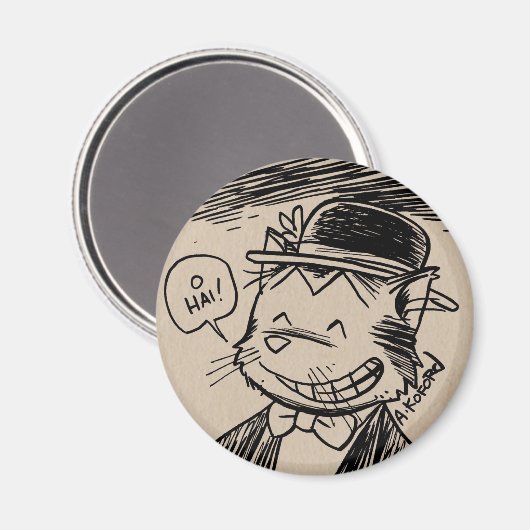 Kitteh Magnet (Voorkant / Achterkant)